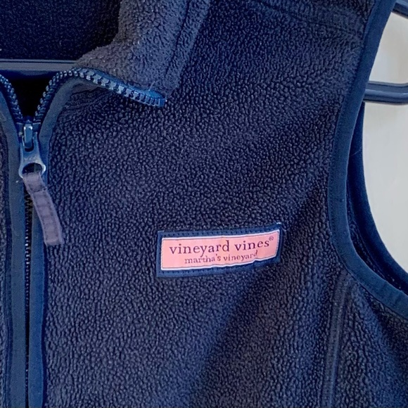 VINEYARD VINES blue fleece vest - Picture 5 of 8